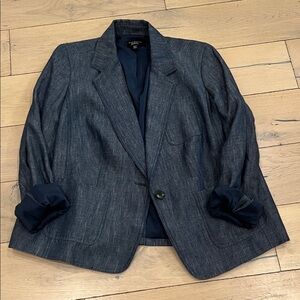 Talbots linen jean like Blazer, 16 WP